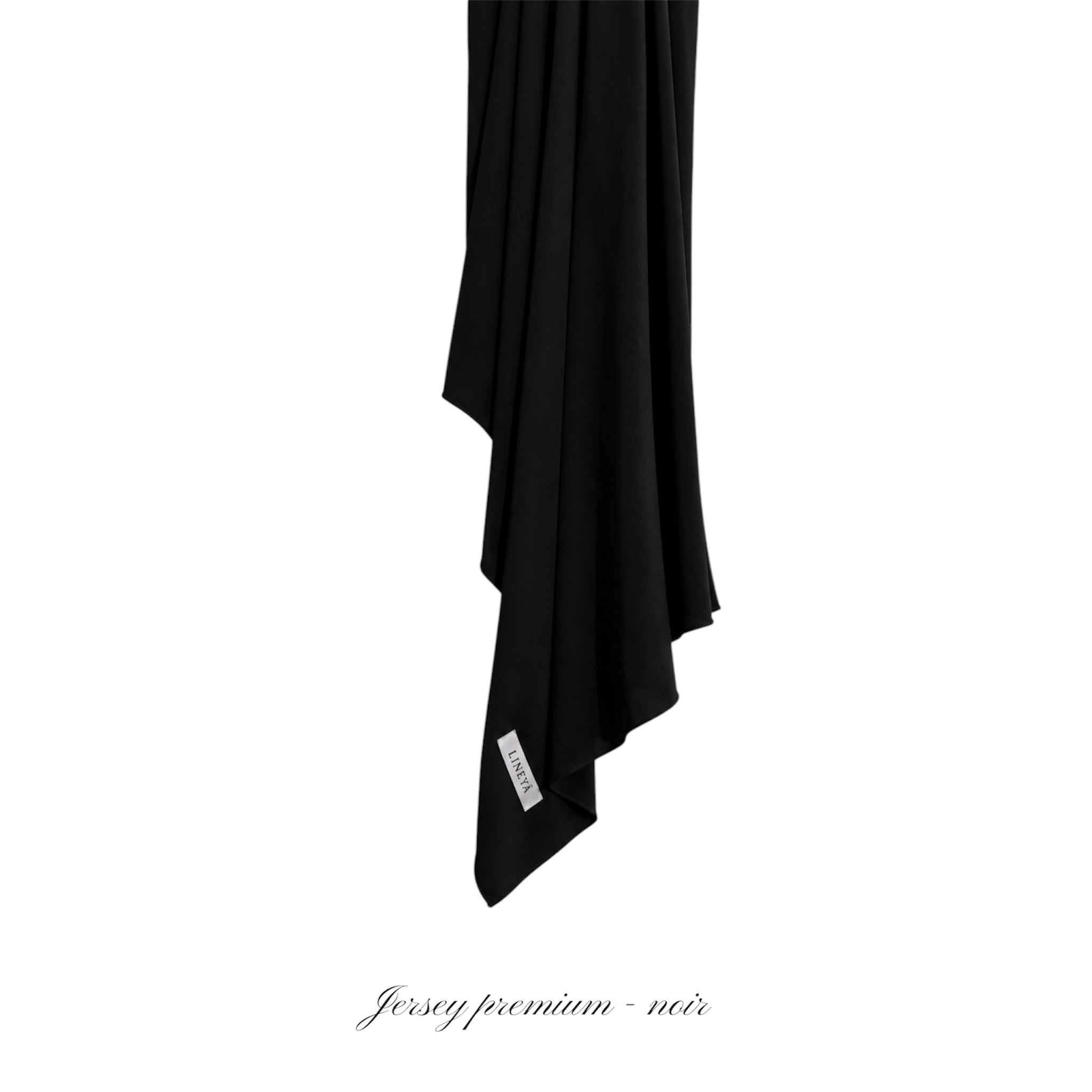 Voile jersey premium - Noir