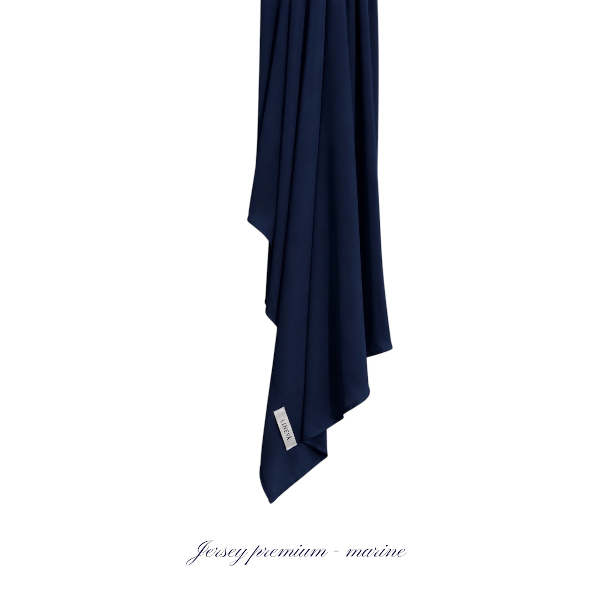 Voile jersey premium - Marine
