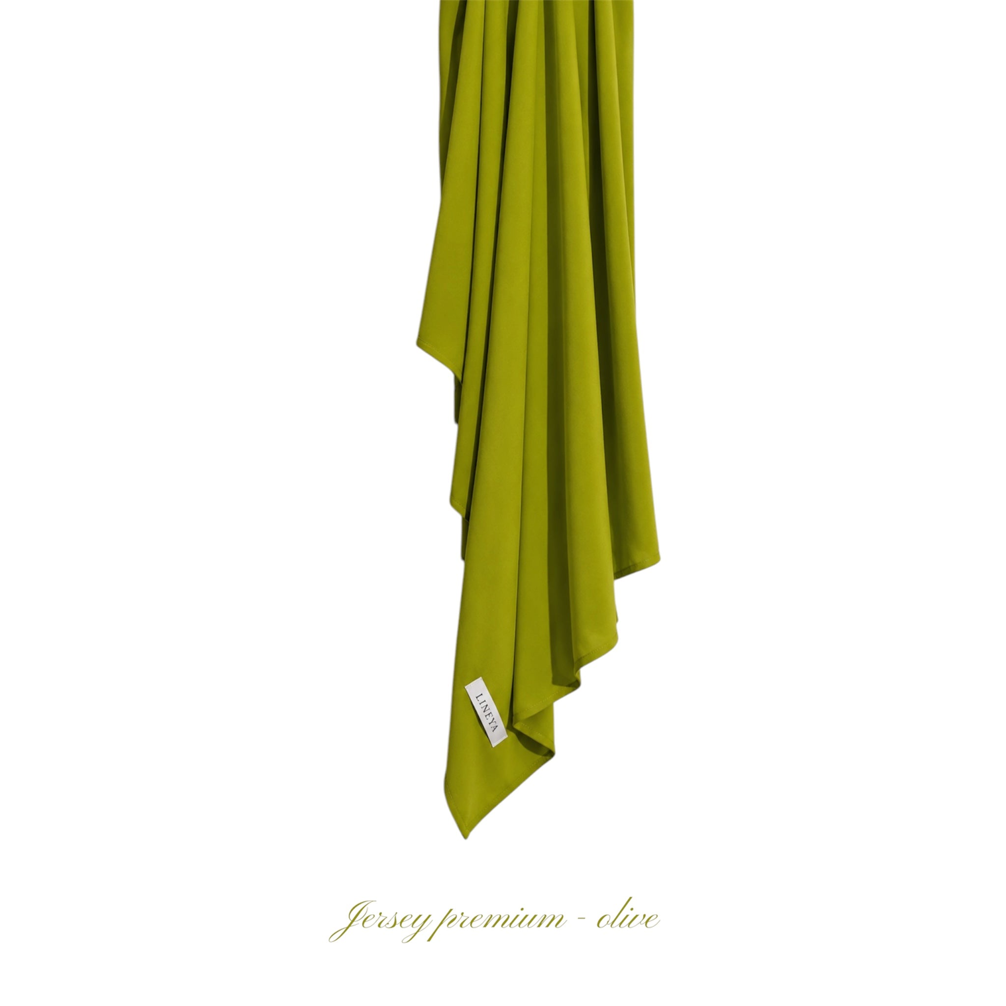 Voile jersey premium - Olive