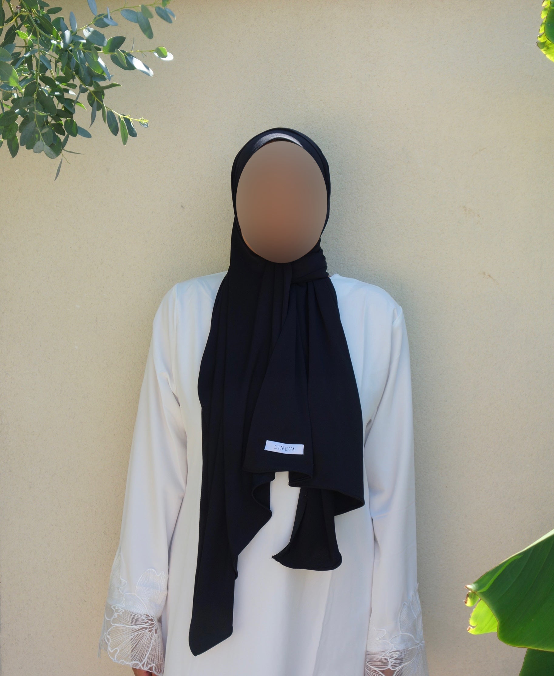 Voile jersey premium - Noir